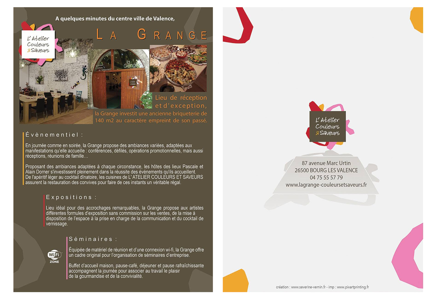L'ATELIER COULEURS ET SAVUEURS LA GRANGE
